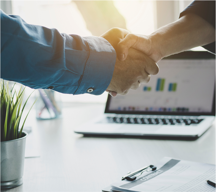 shake hands - Strategic Consulting